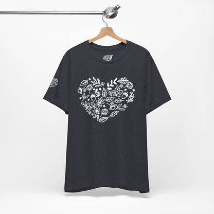 Floral Heart Tee