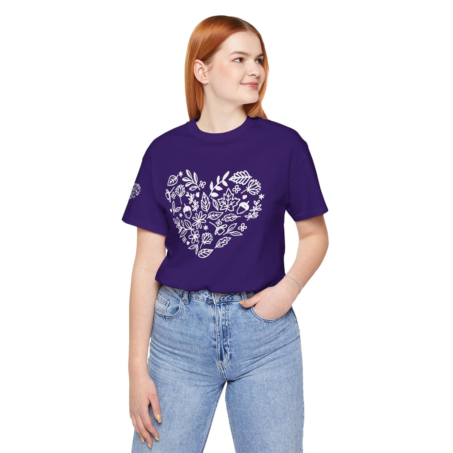 Floral Heart Tee