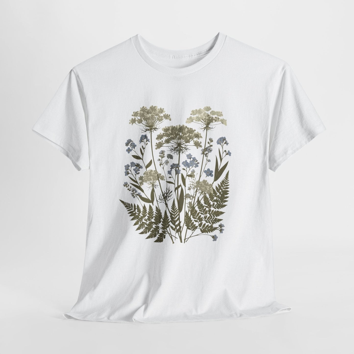 Botanical Art Unisex Heavy Cotton Tee Printify