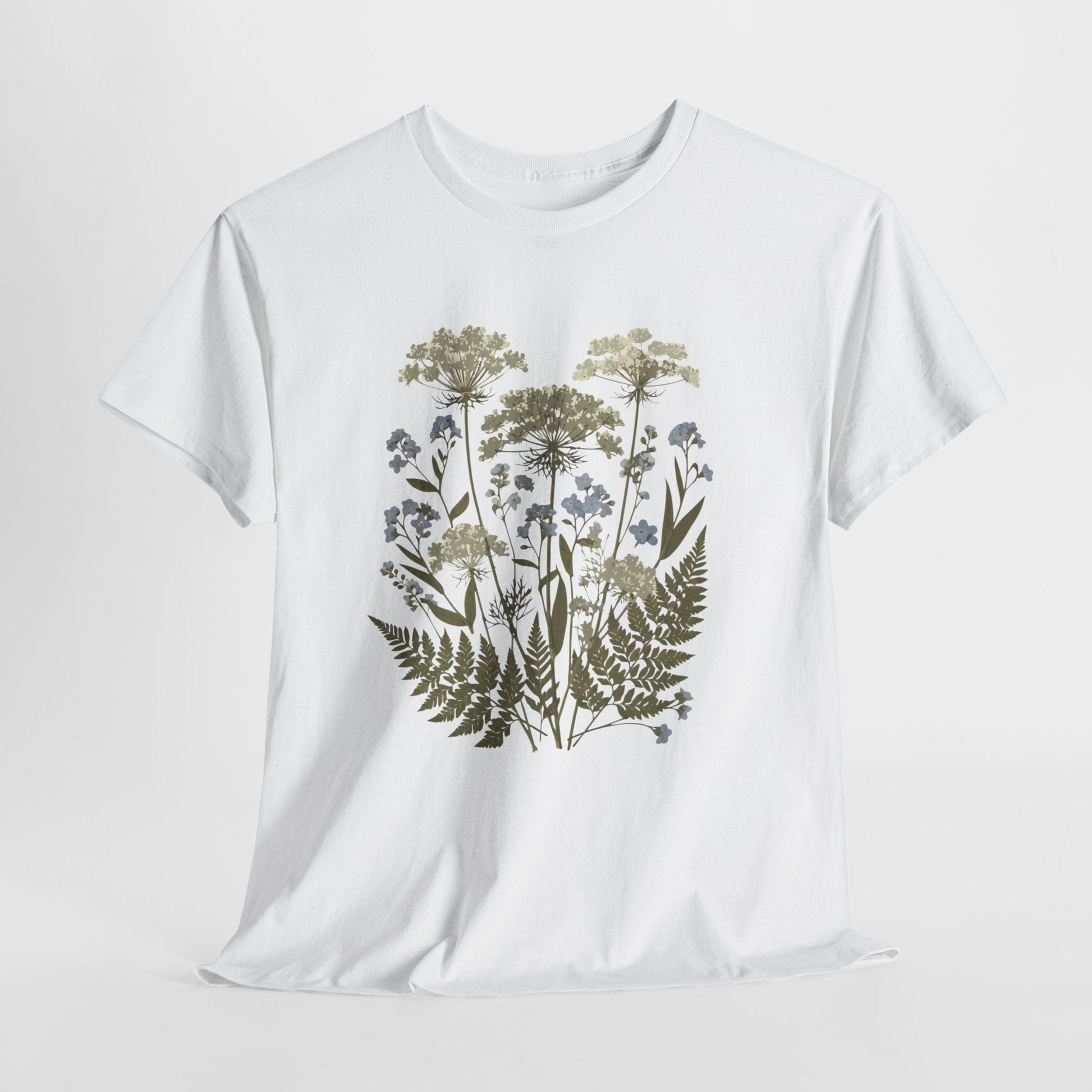 Botanical Art Unisex Heavy Cotton Tee Printify