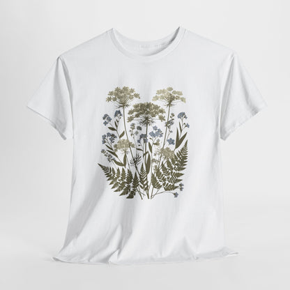 Botanical Art Unisex Heavy Cotton Tee Printify