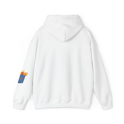 Floral Pocket Hoodie - Cozy Unisex Sweatshirt for Gardening Lovers Boho Wear