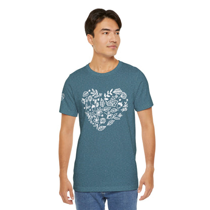 Floral Heart Tee