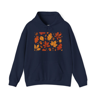 Vintage Autumn Unisex Hoodie Sweatshirt - Pattern Design Printify