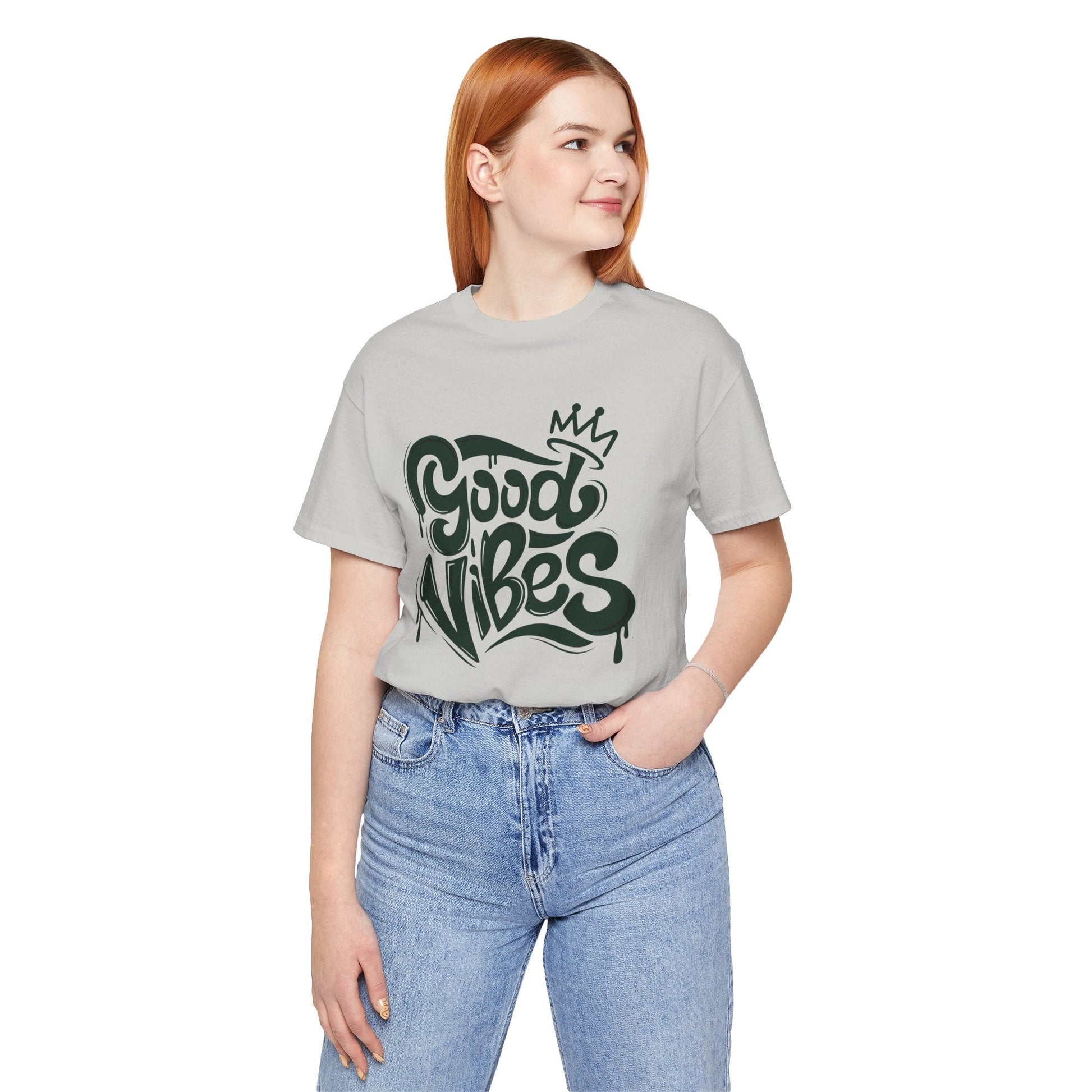 Good Vibes Unisex Jersey Tee Printify