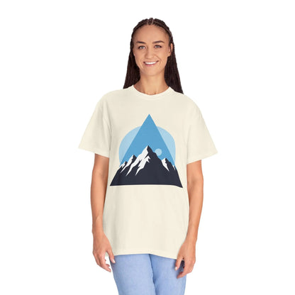 Mountain Adventure Unisex Garment-Dyed T-shirt | Nature Lover Shirt, Outdoor Gift, Hiking Tee, Graphic Tee, Travel Apparel Boho Wear