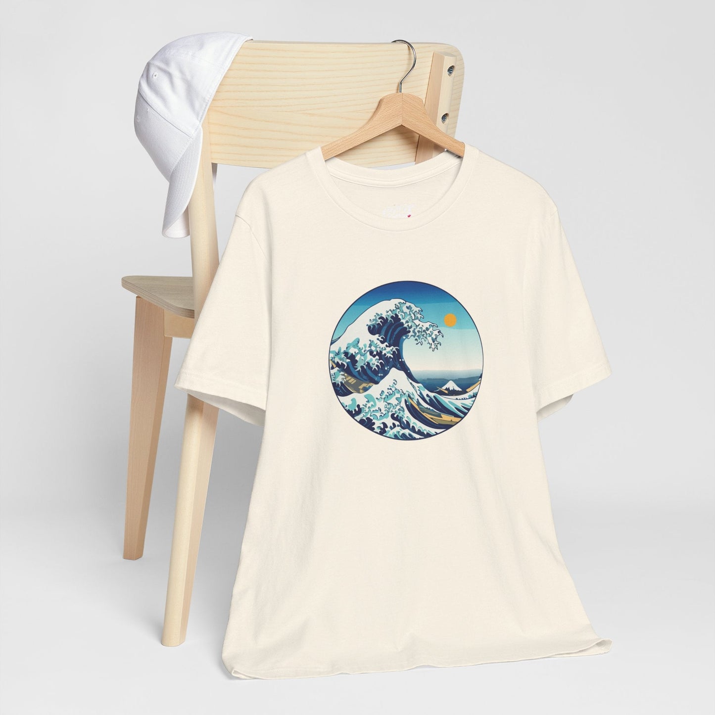 Ocean Wave Graphic Tee - Perfect for Beach Lovers, Summer Vibes, Casual Outfits, Gift for Surfers, Eco-Friendly Fashion Printify