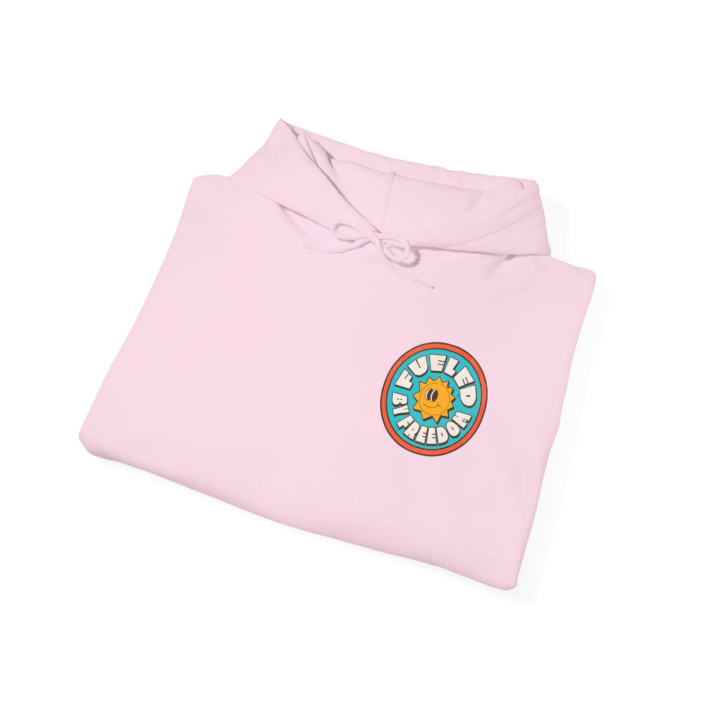 Hooded Sweatshirt Fueled by Freedom Boho Wear