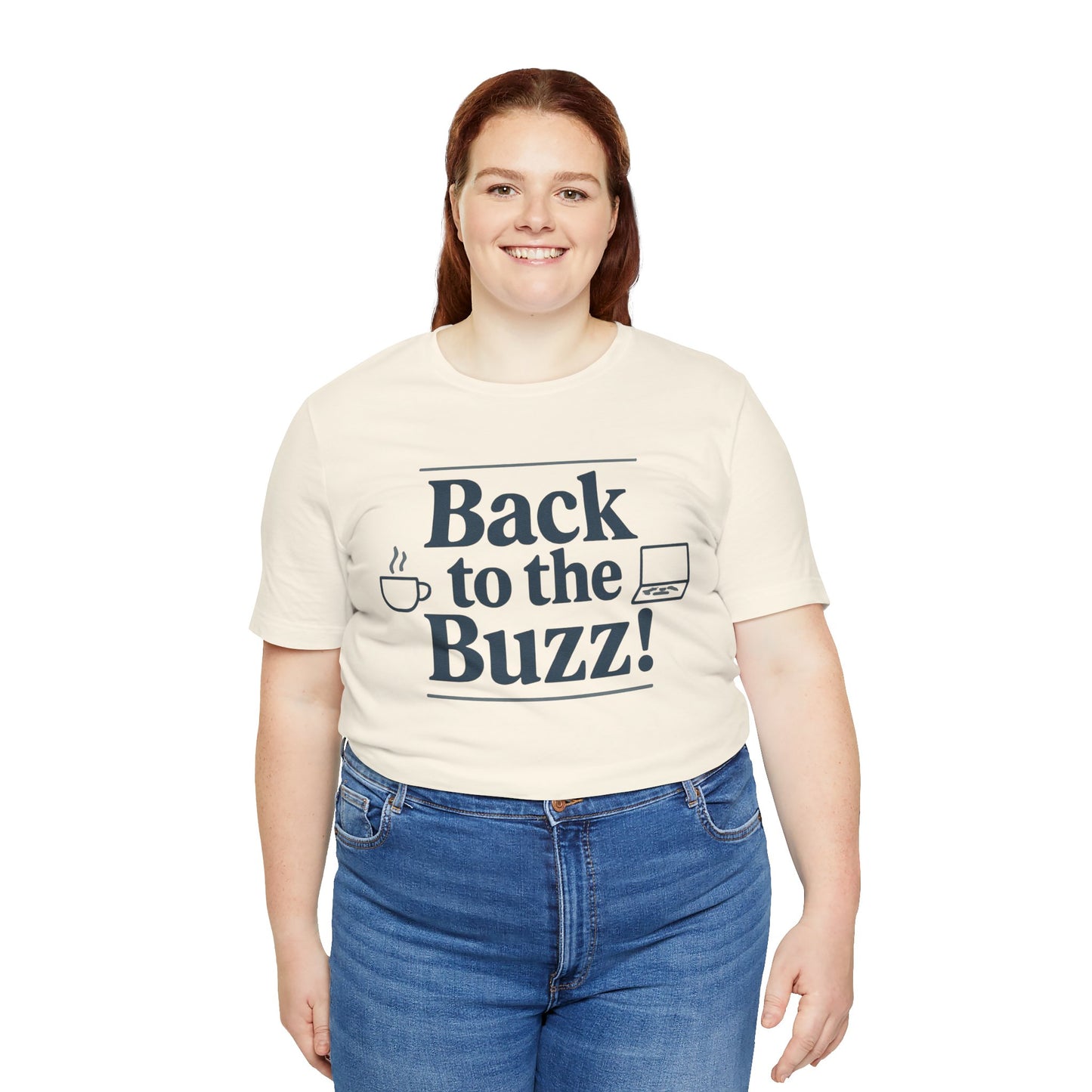 T-Shirt - 'Back to the Buzz' Unisex Jersey Short Sleeve Tee