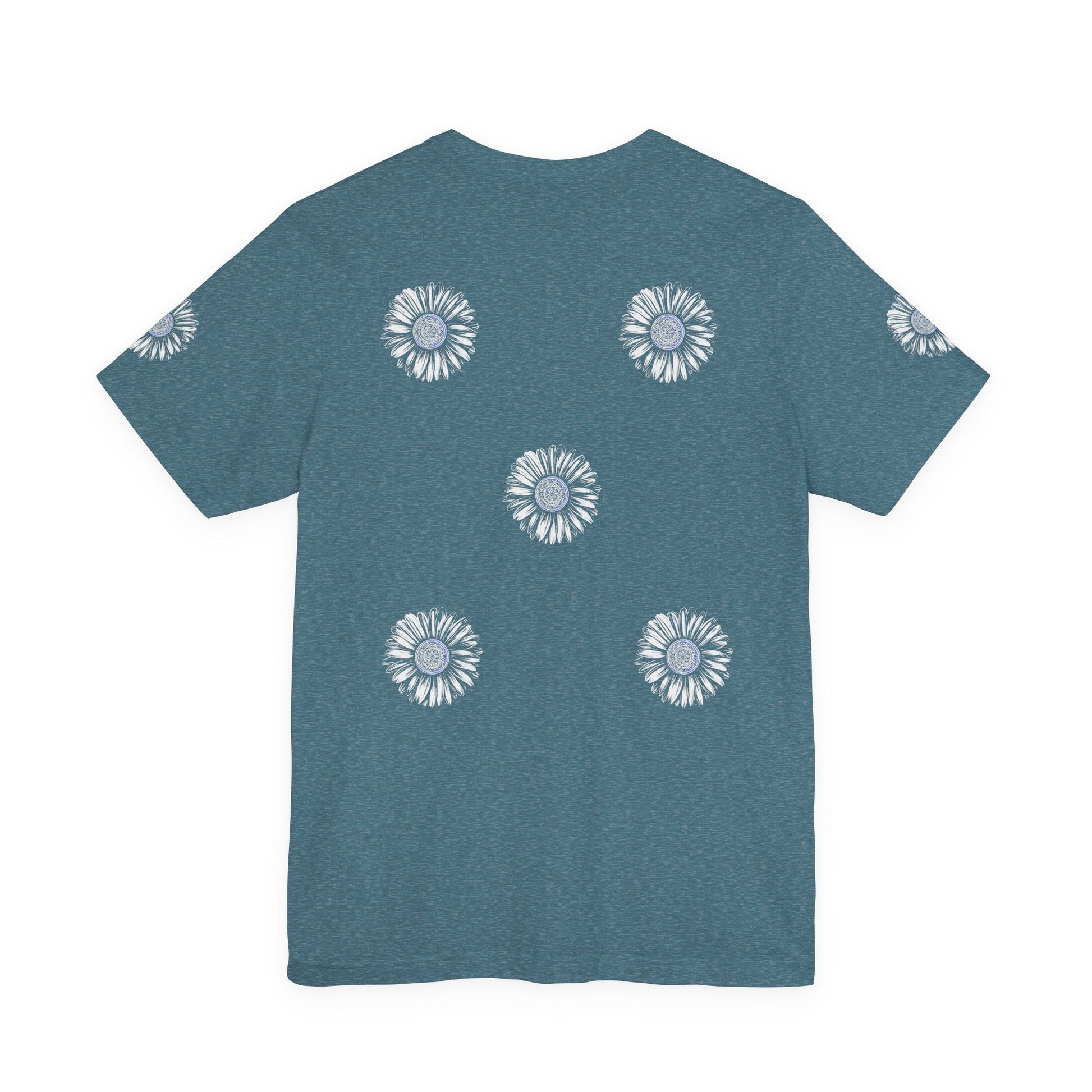 Boho Blue Mandala Tee Boho Wear