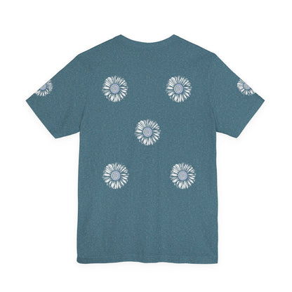 Boho Blue Mandala Tee Boho Wear