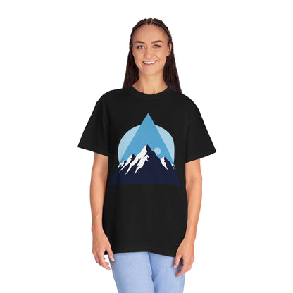 Mountain Adventure Unisex Garment-Dyed T-shirt | Nature Lover Shirt, Outdoor Gift, Hiking Tee, Graphic Tee, Travel Apparel Boho Wear