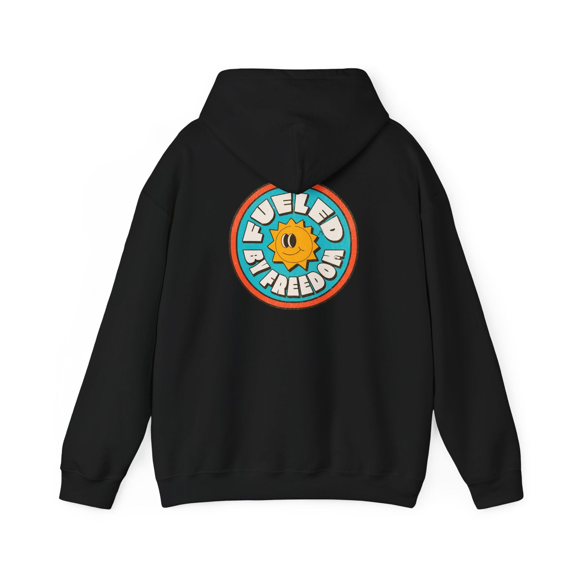 Hooded Sweatshirt Fueled by Freedom Boho Wear