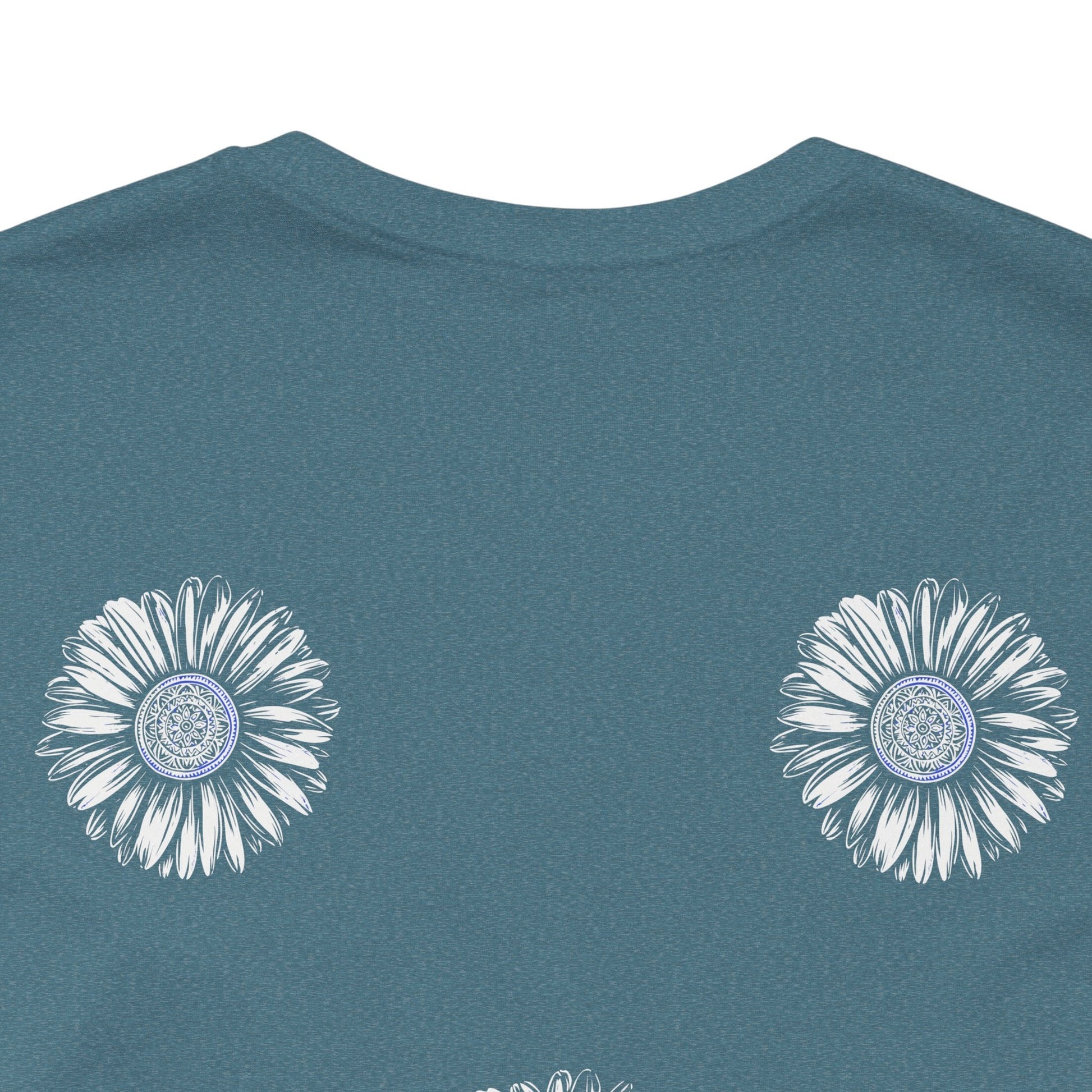 Boho Blue Mandala Tee Boho Wear