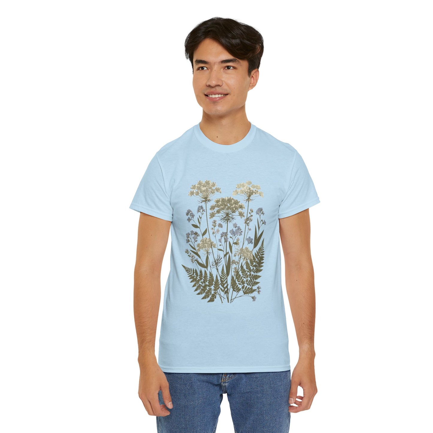 Botanical Art Unisex Heavy Cotton Tee
