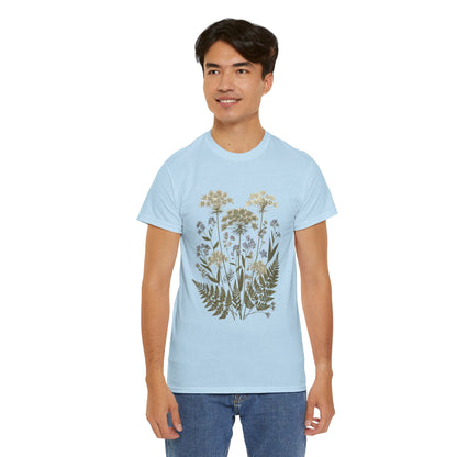 Botanical Art Unisex Heavy Cotton Tee