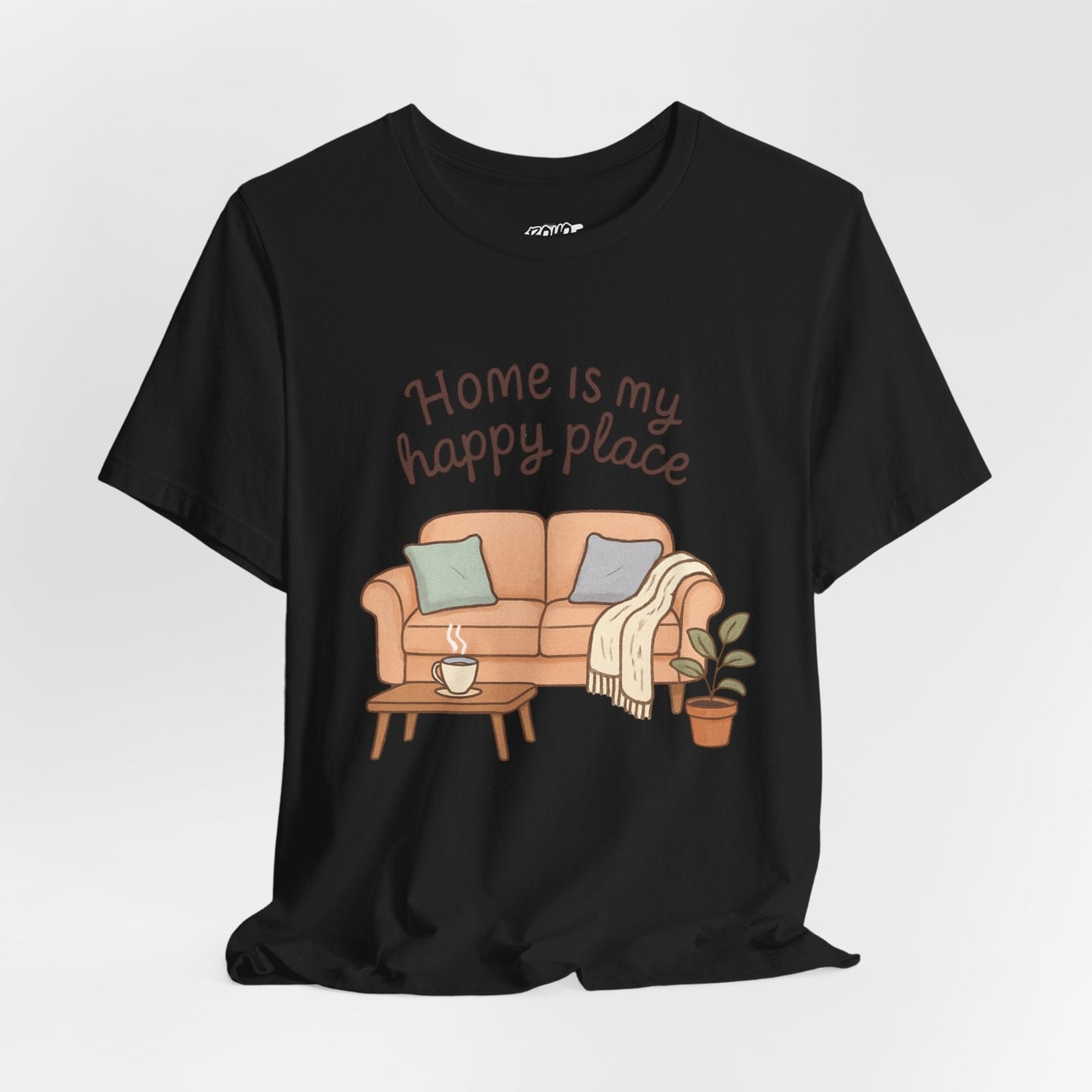T-Shirt - Home is my Happy Place - Unisex Jersey Short Sleeve Tee Boho Wear