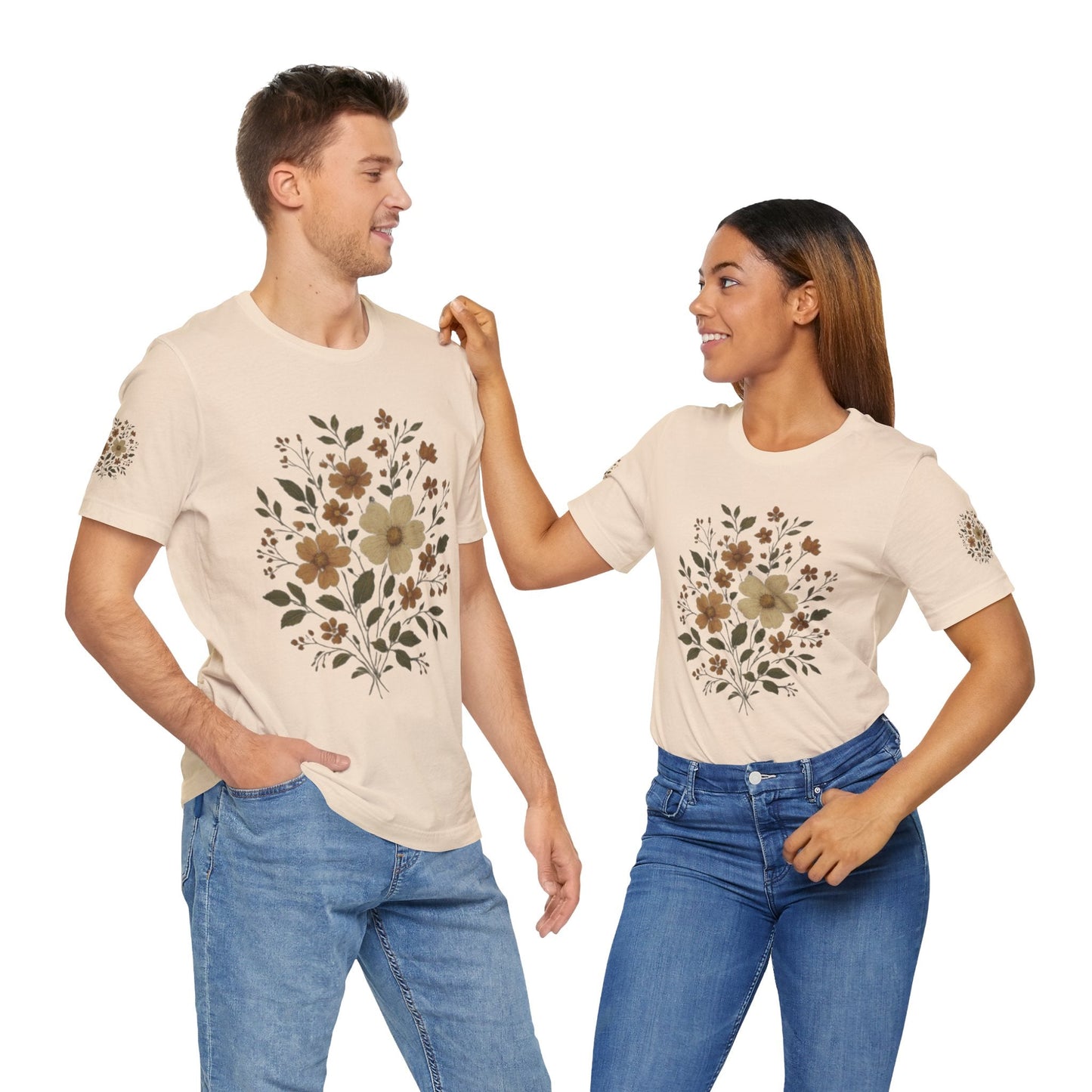 Boho Floral Tee Printify