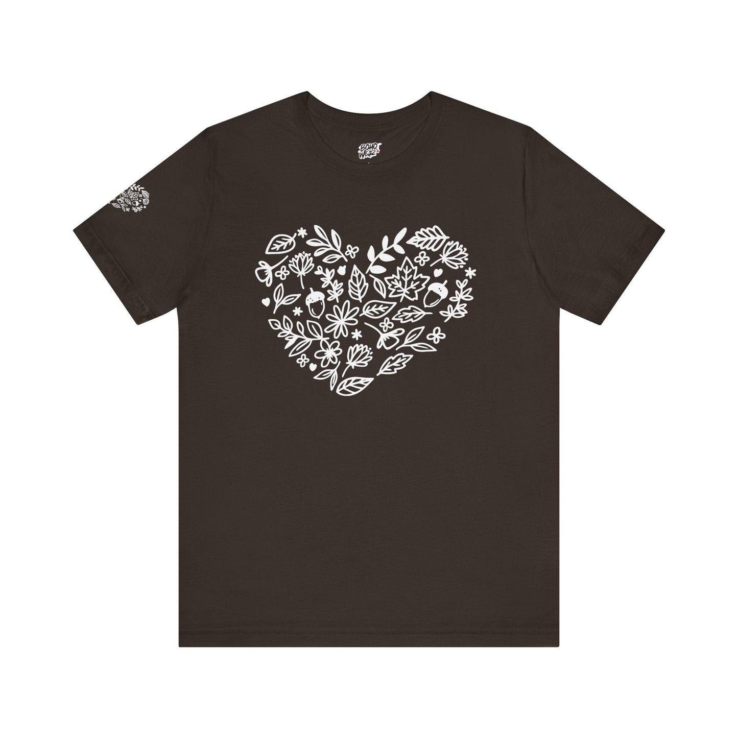 Floral Heart Tee Printify