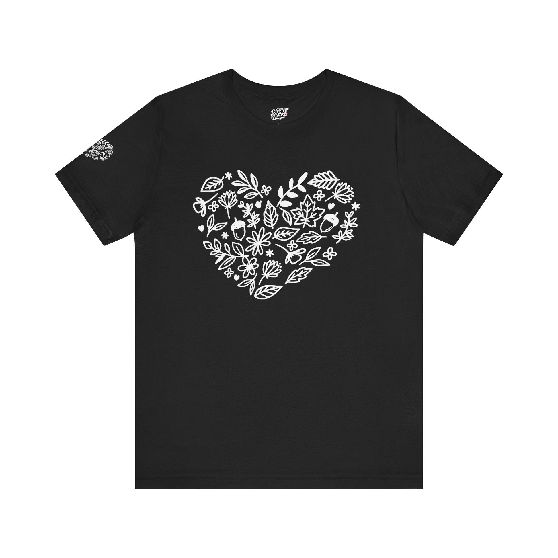 Floral Heart Tee Printify