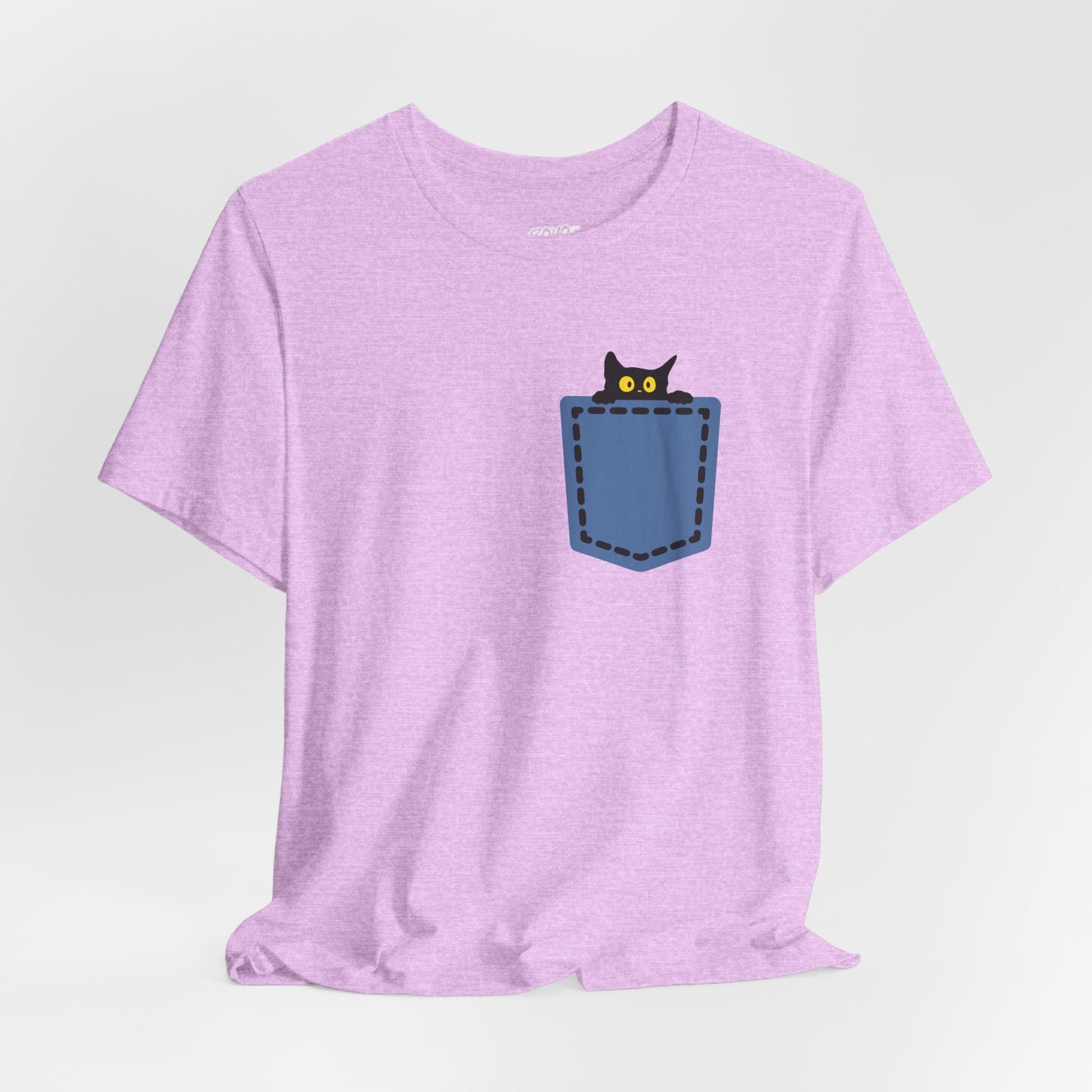 Cat Pocket Tee Boho Wear
