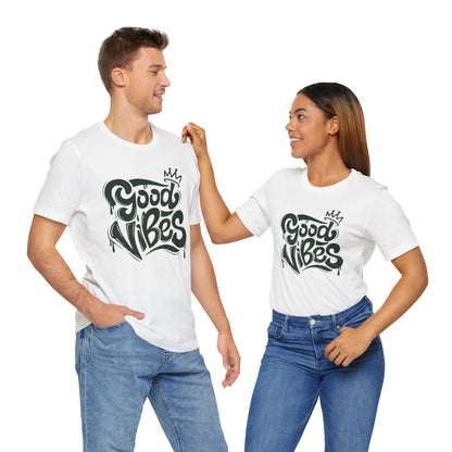 Good Vibes Unisex Jersey Tee Printify