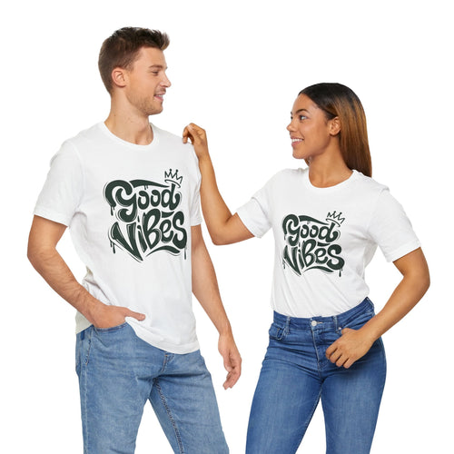 Good Vibes Unisex Jersey Tee Printify