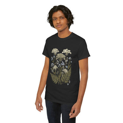Botanical Art Unisex Heavy Cotton Tee Printify