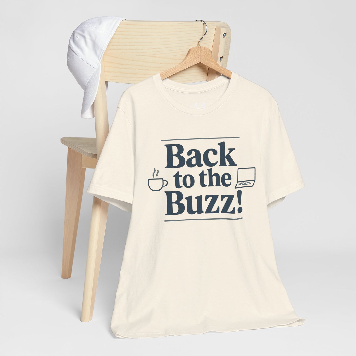 T-Shirt - 'Back to the Buzz' Unisex Jersey Short Sleeve Tee