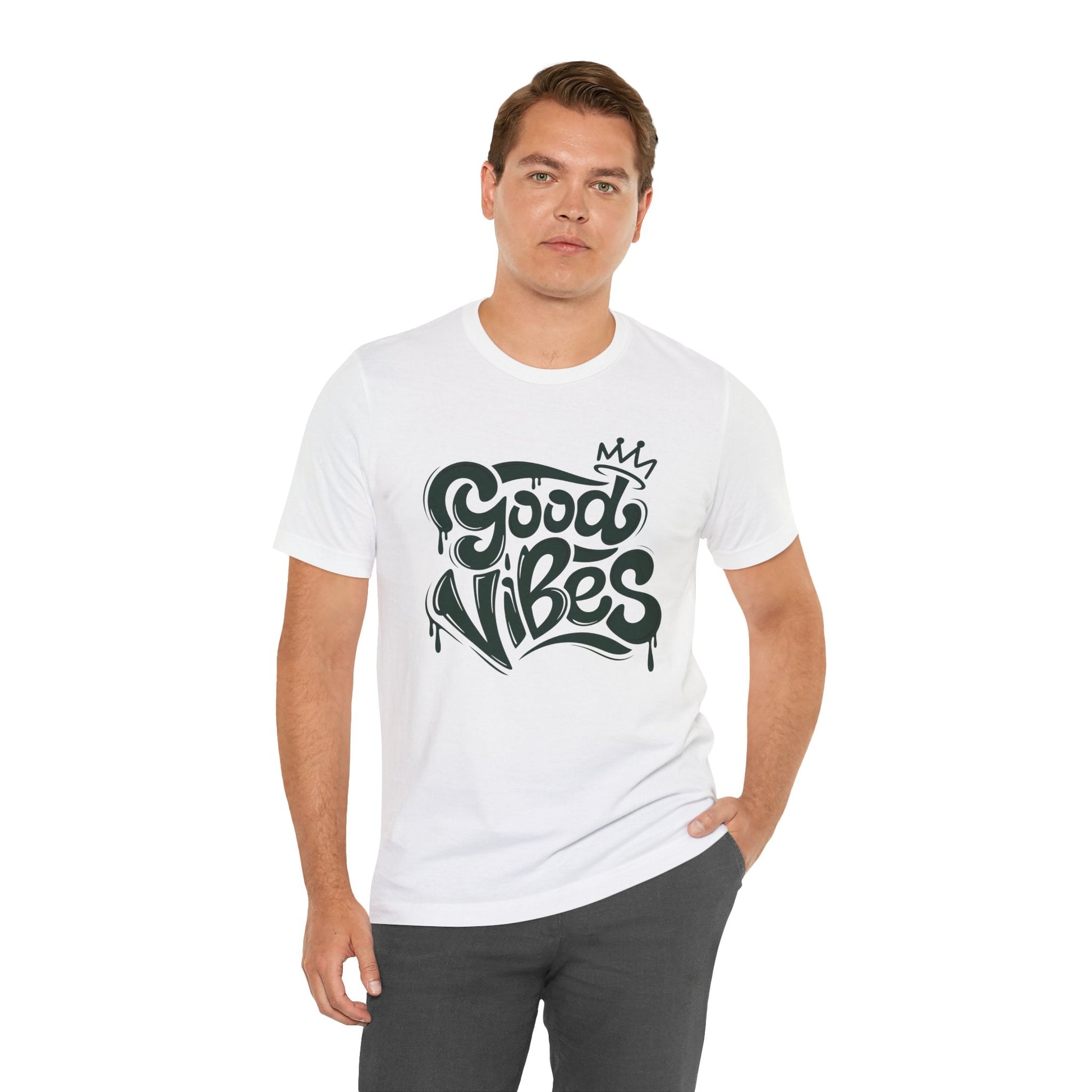 Good Vibes Unisex Jersey Tee Printify