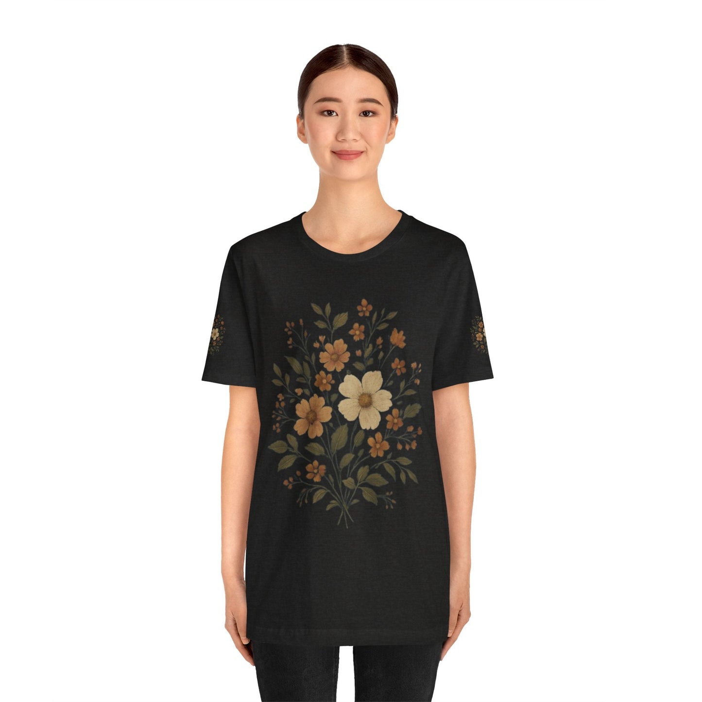 Boho Floral Tee Printify