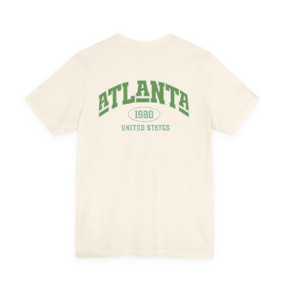Atlanta Graphic Tee - Unisex Vintage Style T-Shirt, Casual Wear, Souvenir Gift, Travel Fan Apparel, Unique Atlanta Merch Boho Wear