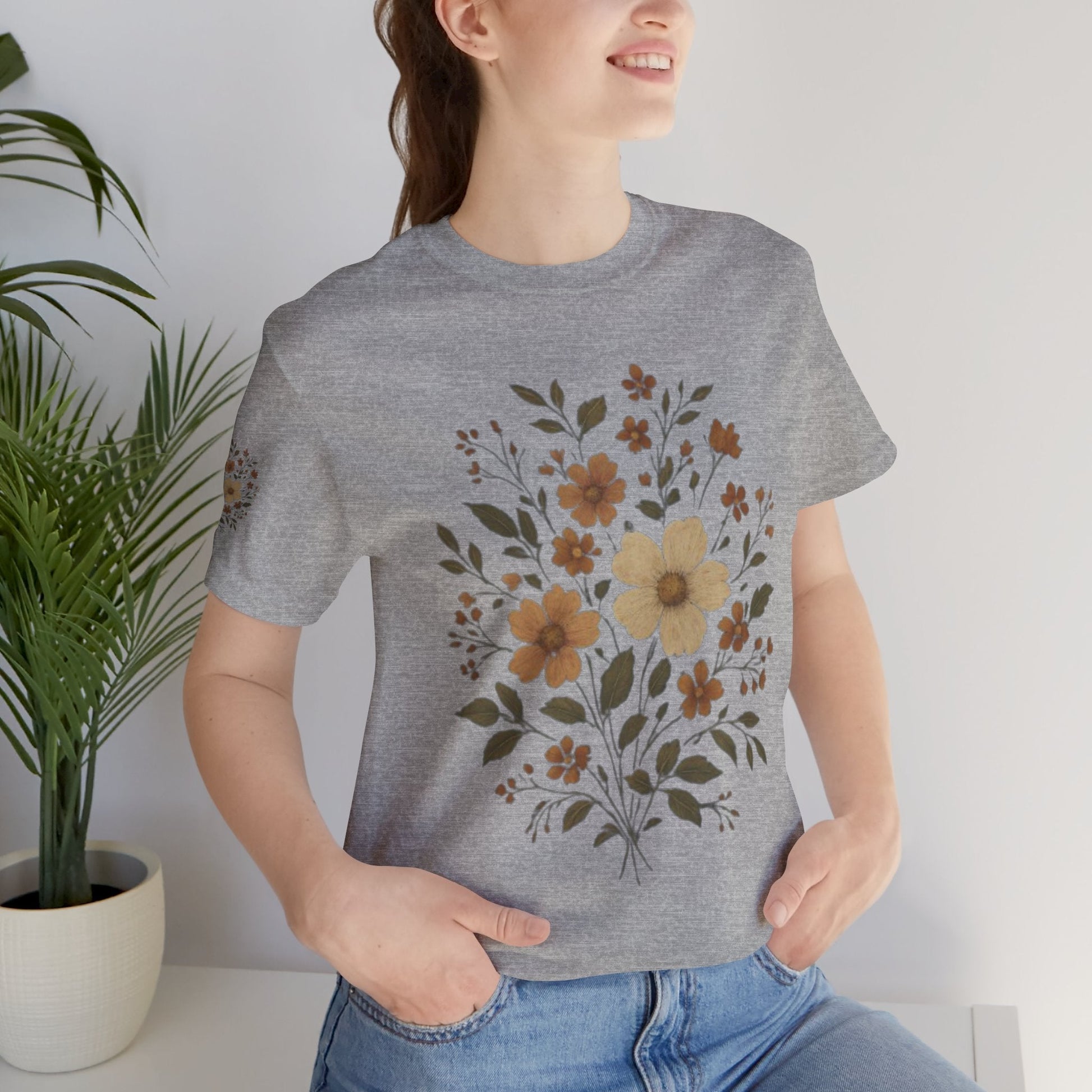 Boho Floral Tee Boho Wear