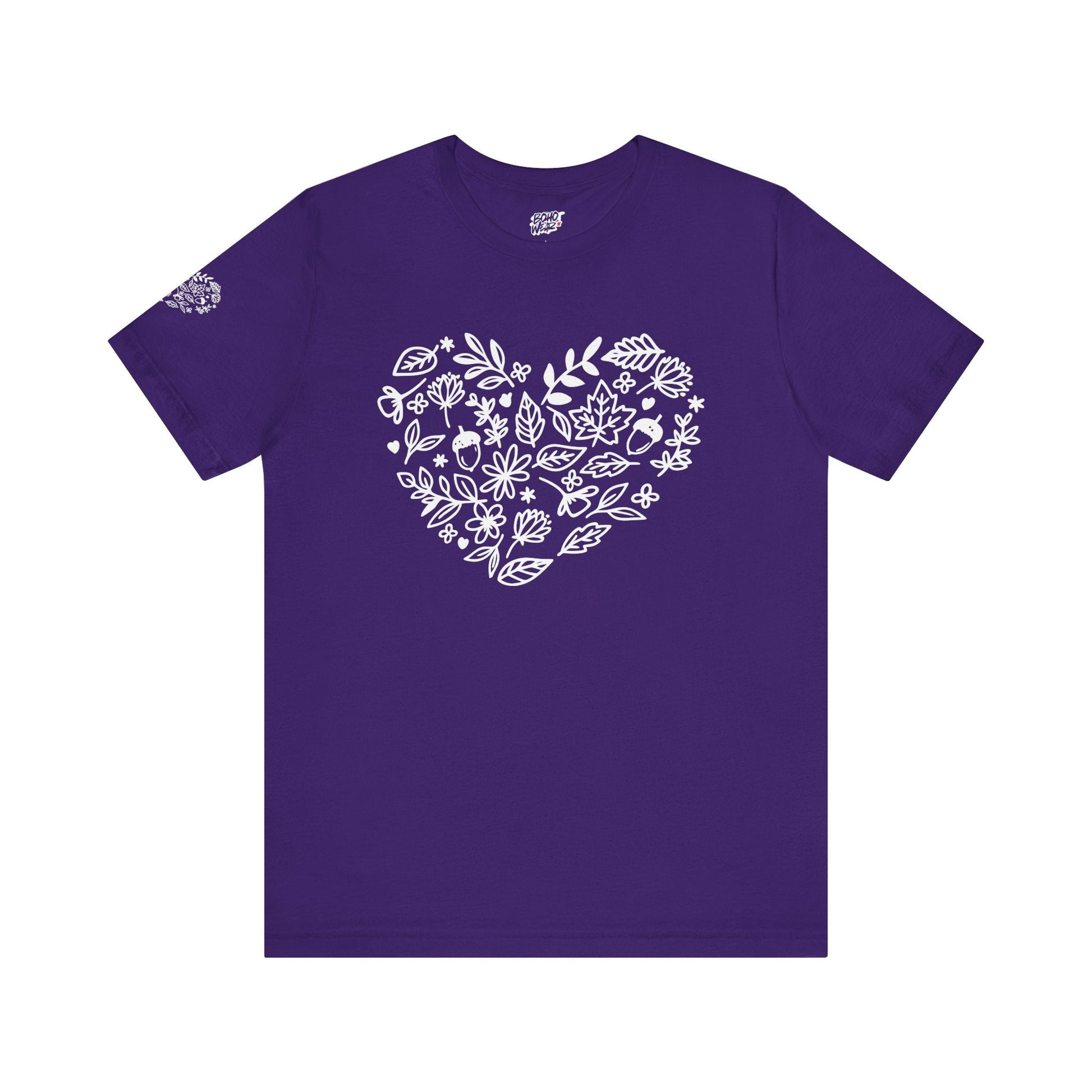 Floral Heart Tee Printify