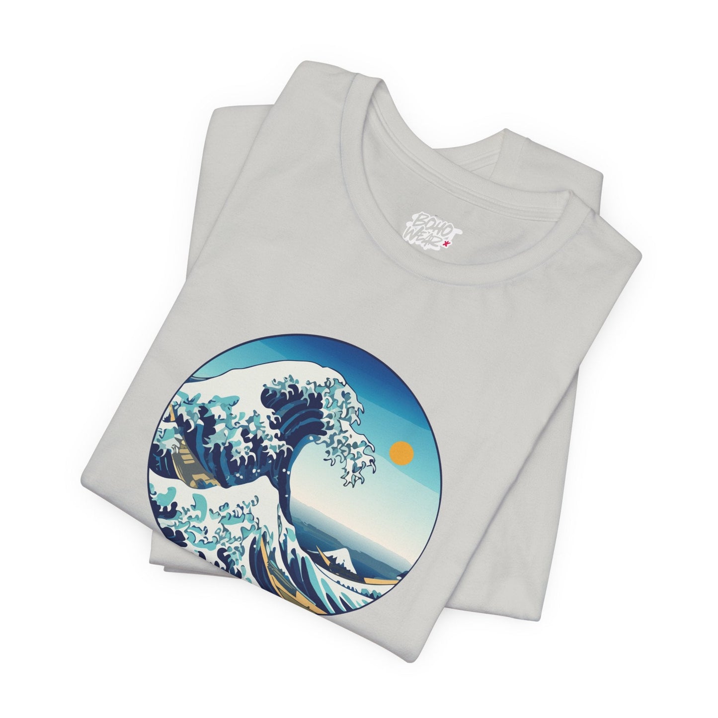 Ocean Wave Graphic Tee - Perfect for Beach Lovers, Summer Vibes, Casual Outfits, Gift for Surfers, Eco-Friendly Fashion Printify