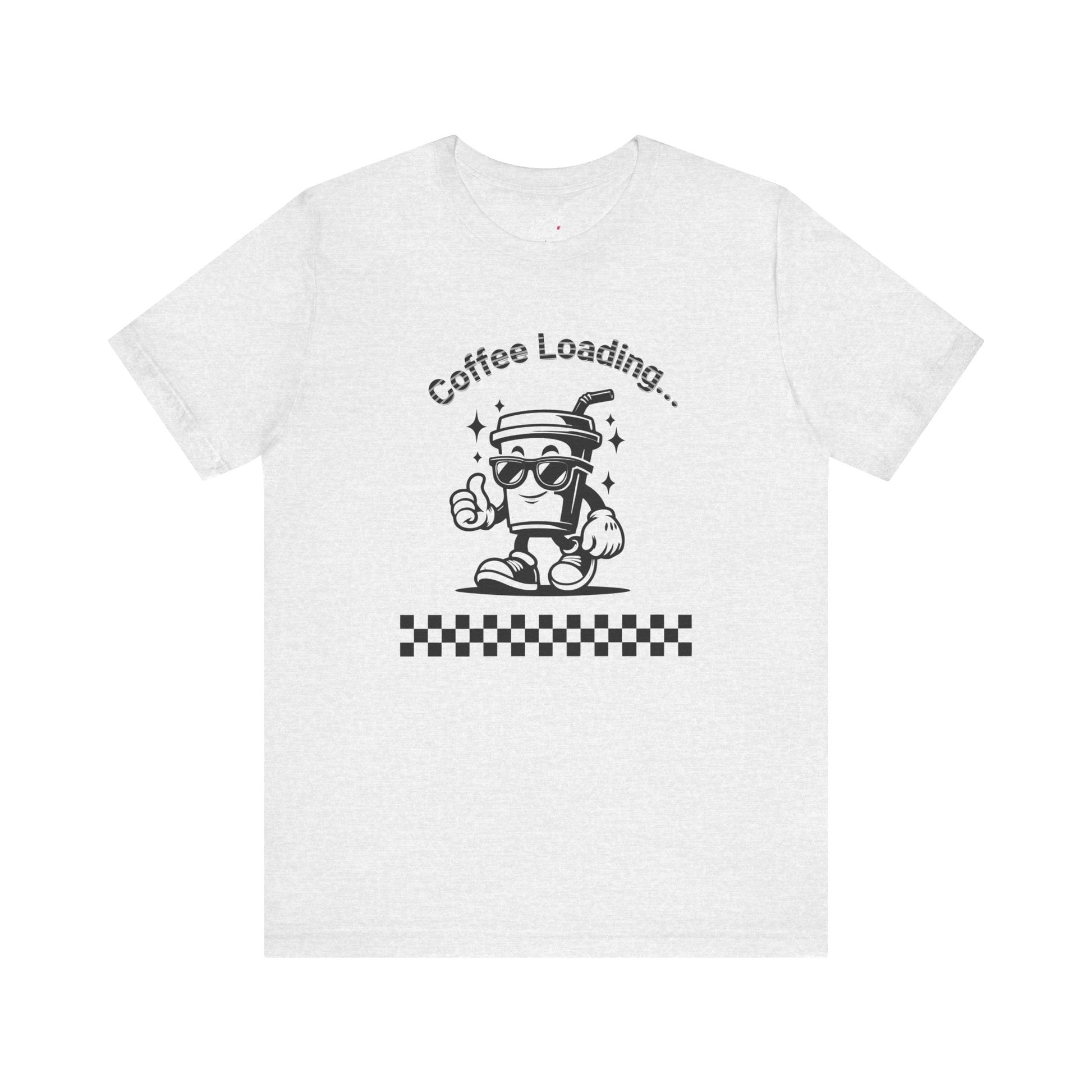 Coffee Loading Retro Tee Printify