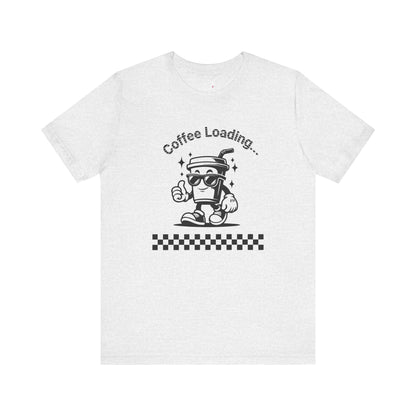 Coffee Loading Retro Tee Printify