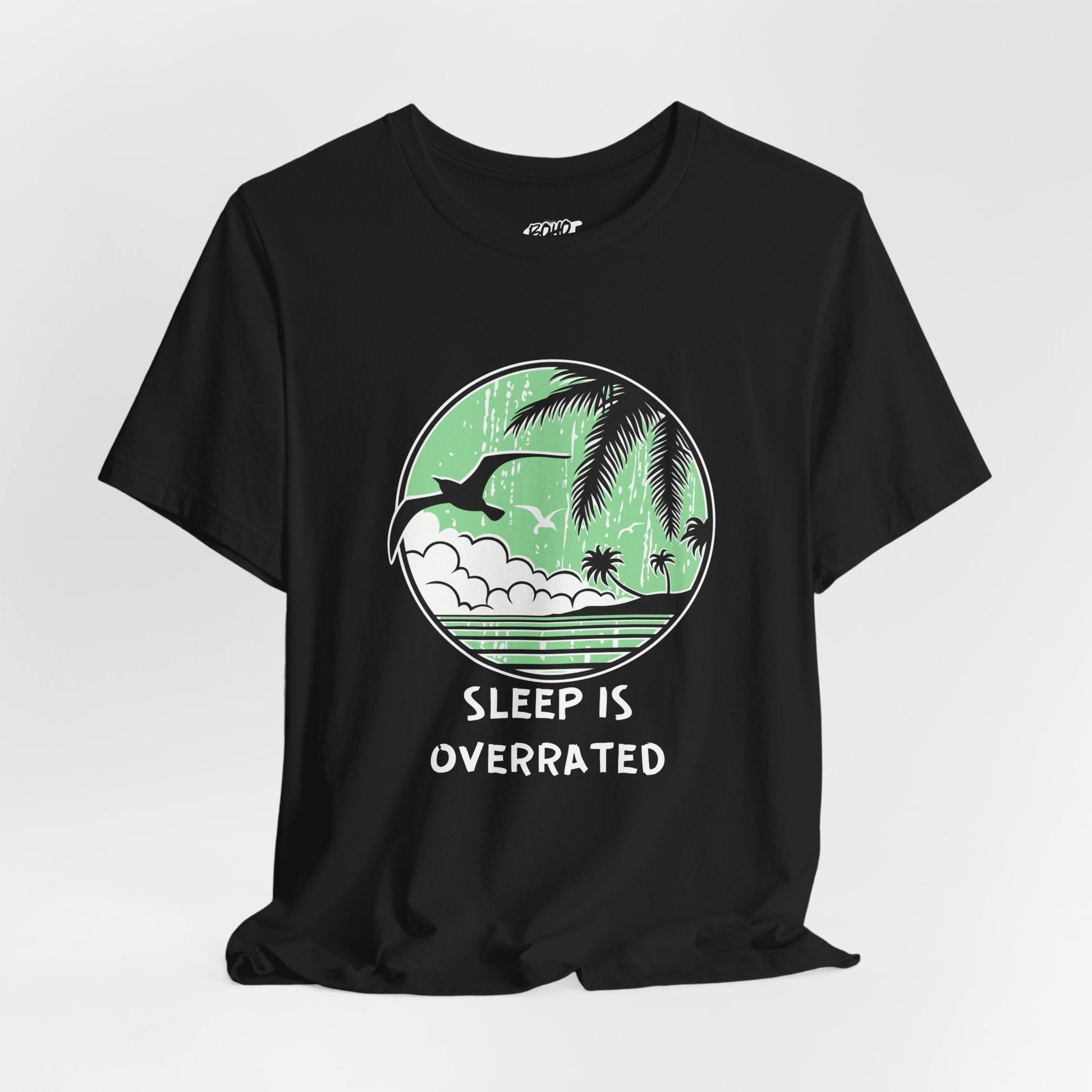 Sleepy Days Unisex Tee: Beach Lovers Printify