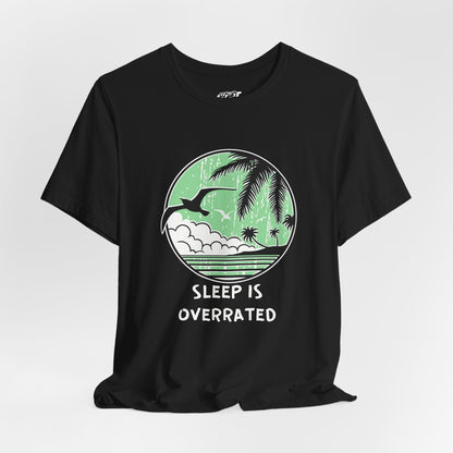 Sleepy Days Unisex Tee: Beach Lovers Printify