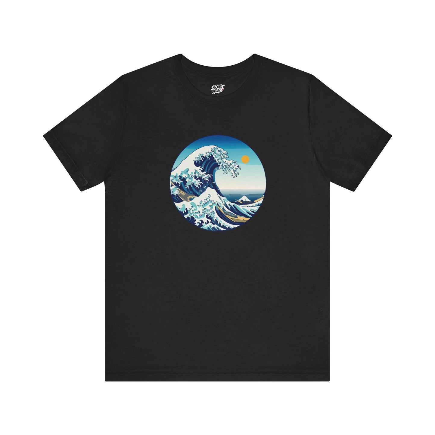 Ocean Wave Graphic Tee - Perfect for Beach Lovers, Summer Vibes, Casual Outfits, Gift for Surfers, Eco-Friendly Fashion Printify