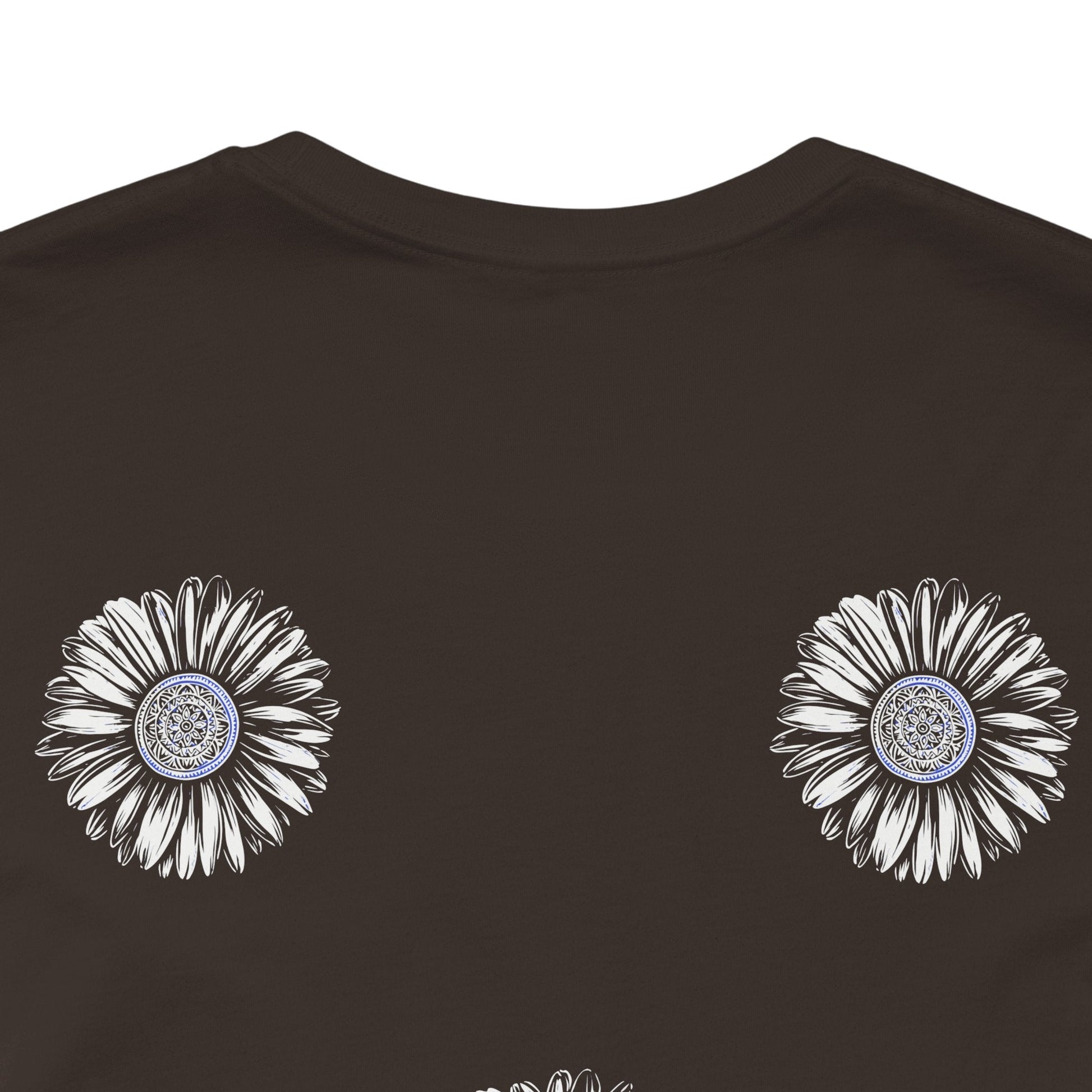 Boho Blue Mandala Tee Printify