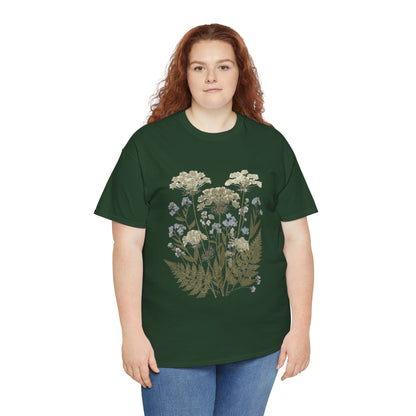 Botanical Art Unisex Heavy Cotton Tee