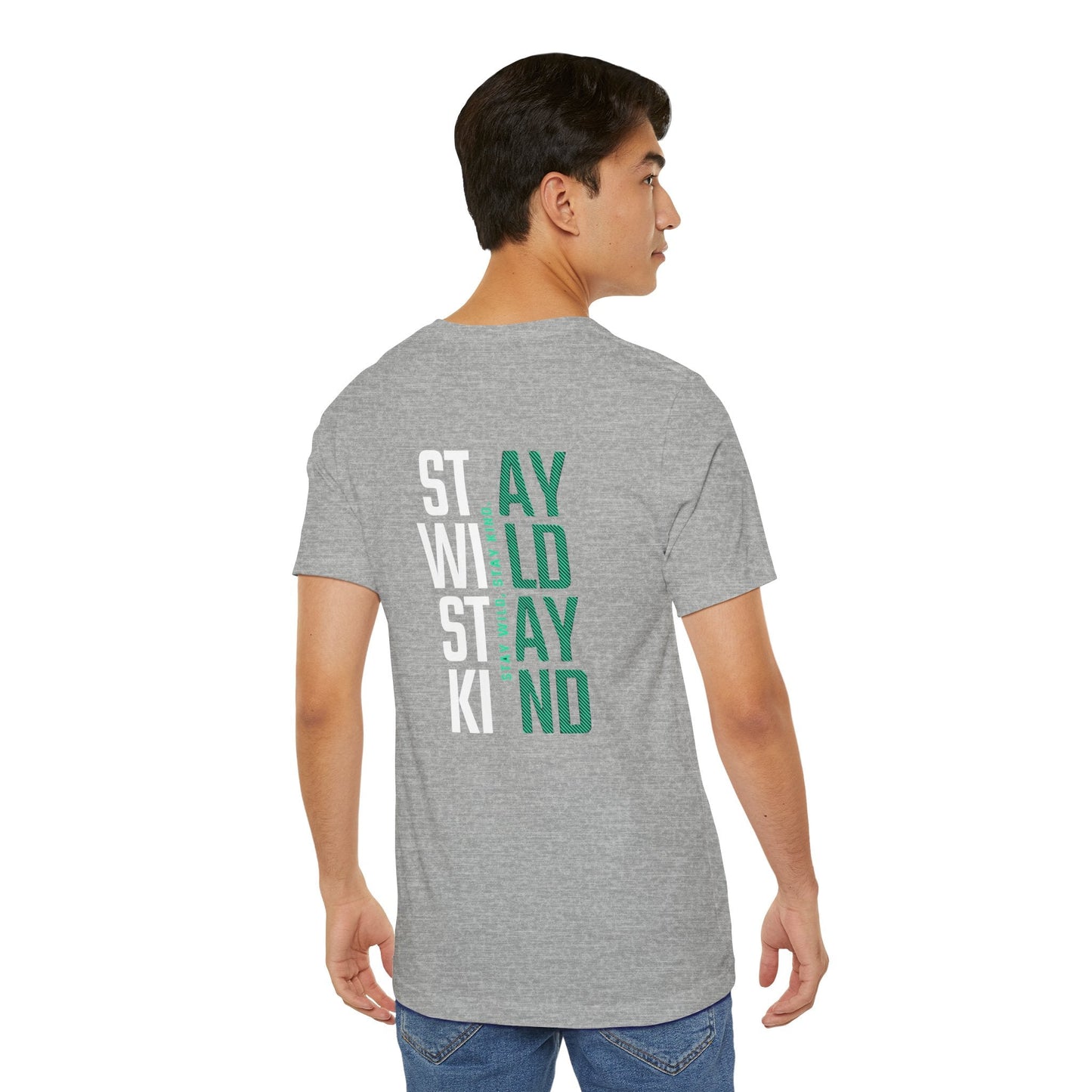 Short Sleeve Tee Stay Wild, Stay Kind Printify