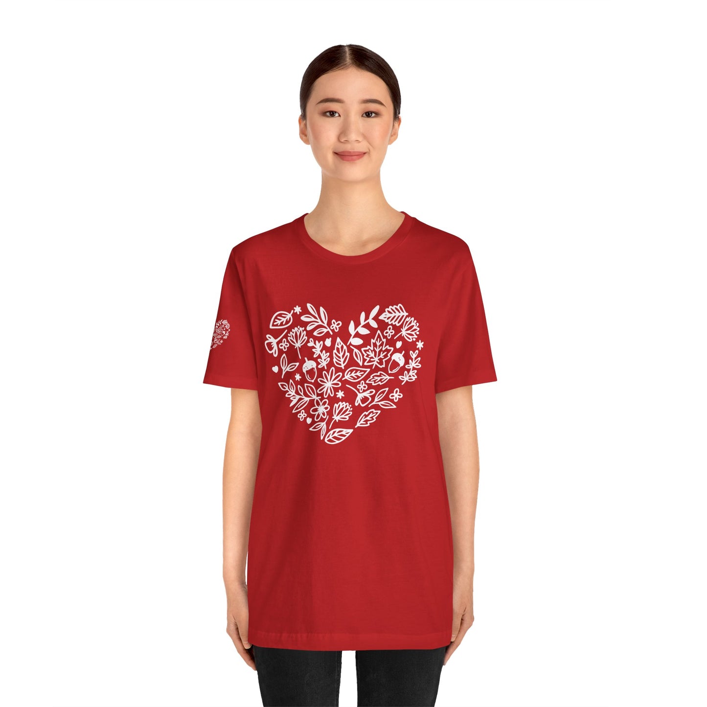 Floral Heart Tee