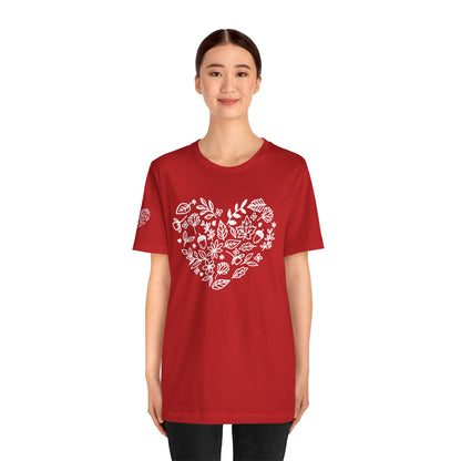 Floral Heart Tee