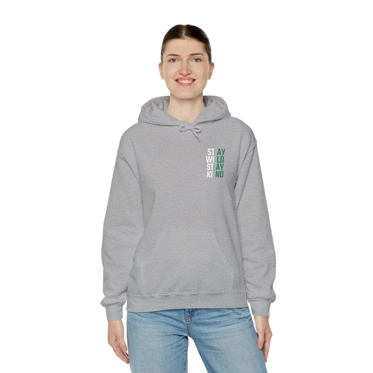 Stay Wild, Stay Kind Hoodie Printify