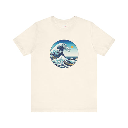 Ocean Wave Graphic Tee - Perfect for Beach Lovers, Summer Vibes, Casual Outfits, Gift for Surfers, Eco-Friendly Fashion Printify