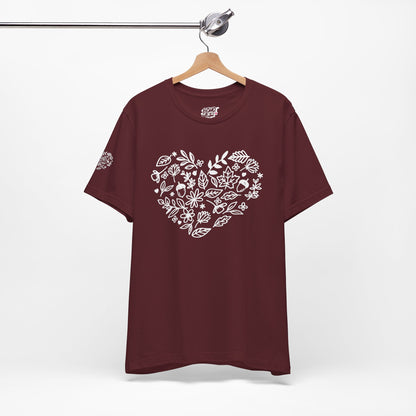 Floral Heart Tee