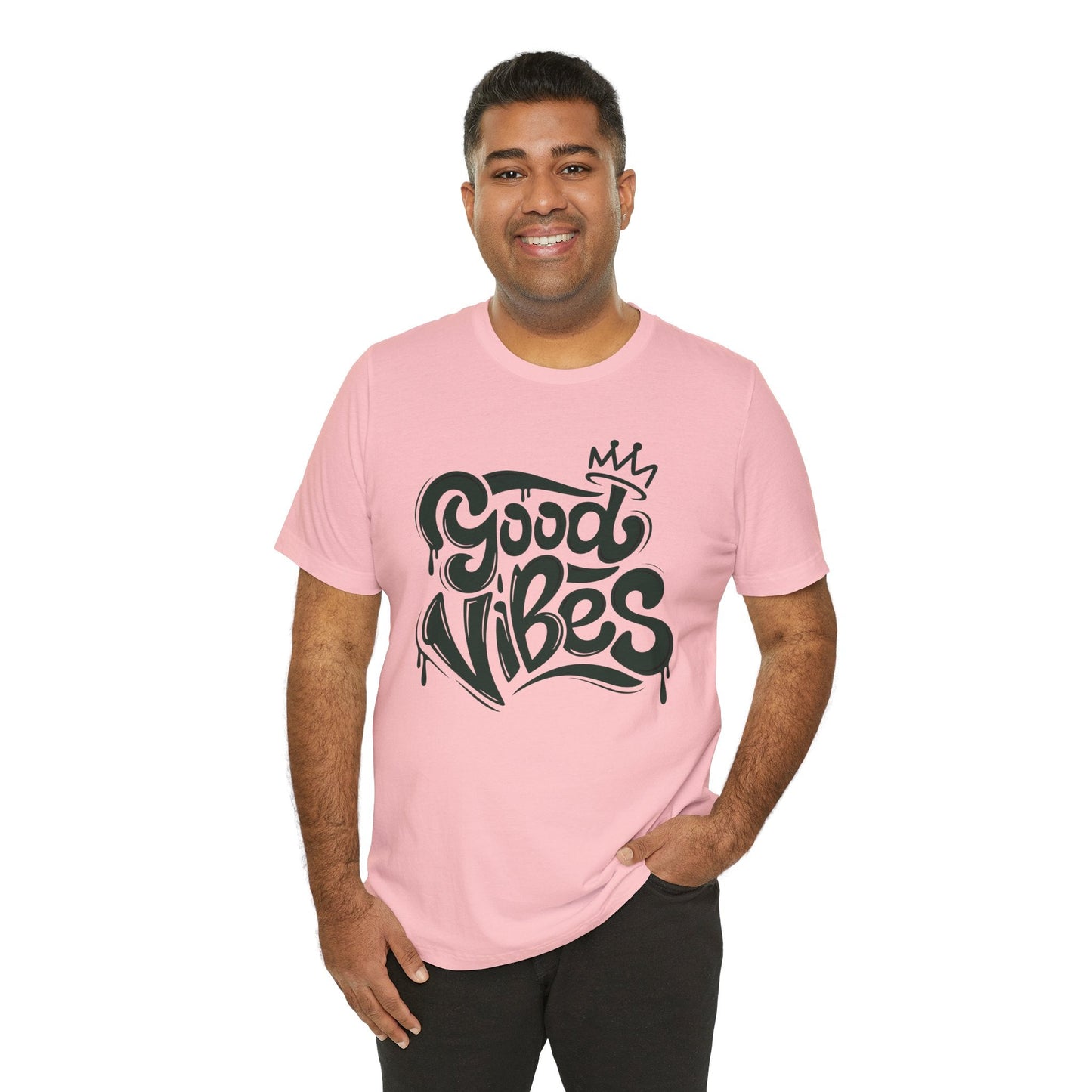 Good Vibes Unisex Jersey Tee Printify