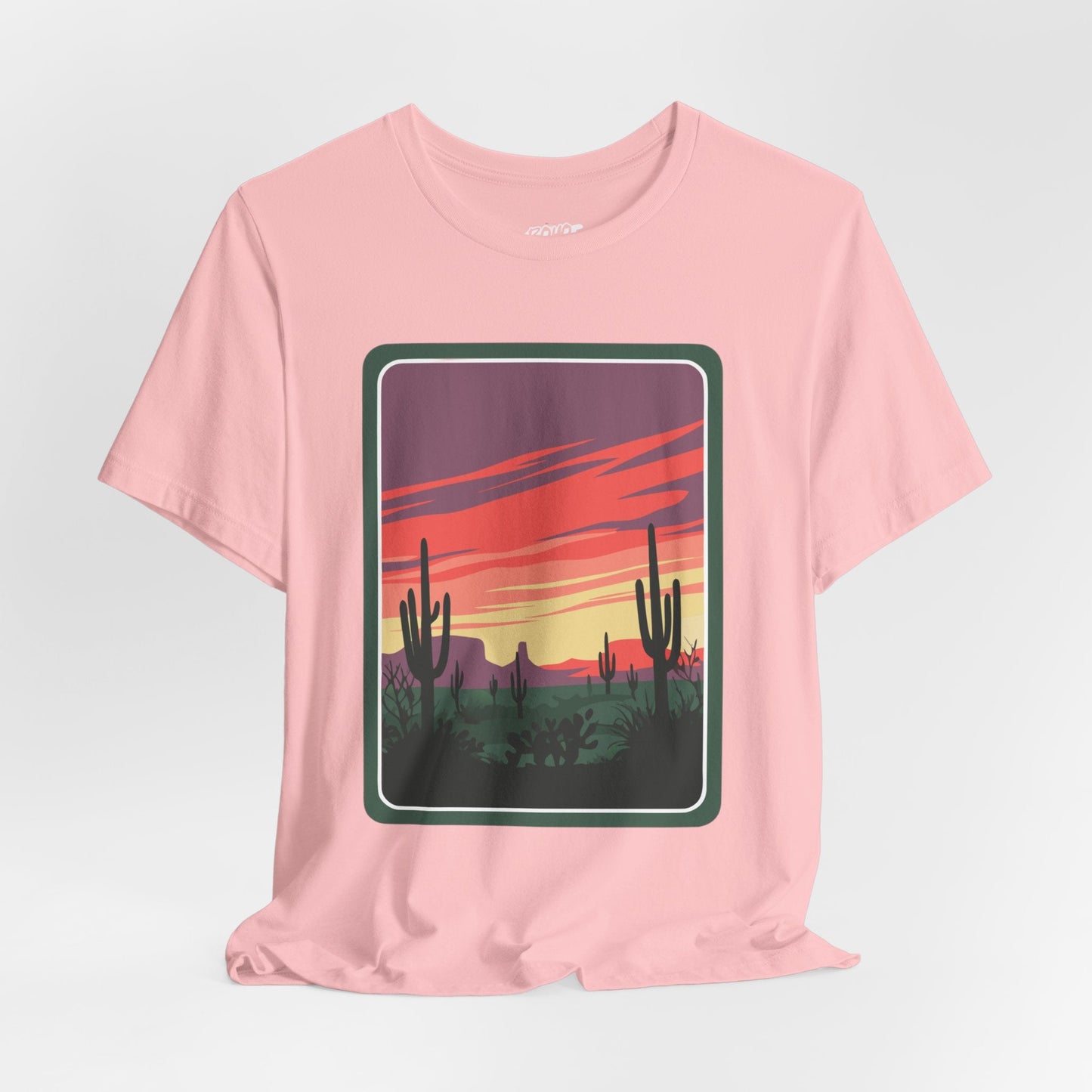 Desert Sunset Tee | Boho Style, Unisex Short Sleeve Shirt, Nature Lover Gift, Adventure Apparel, Outdoor Exploration Clothing Printify